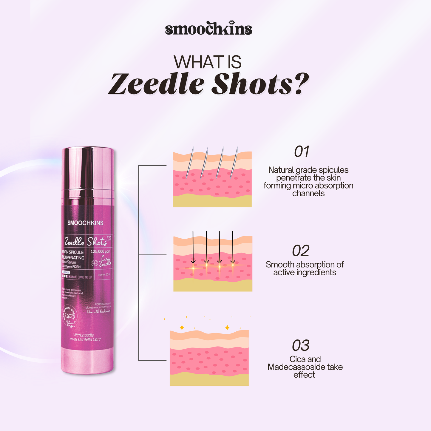 Smoochkins Zeedle Shots PDRN Glow Serum