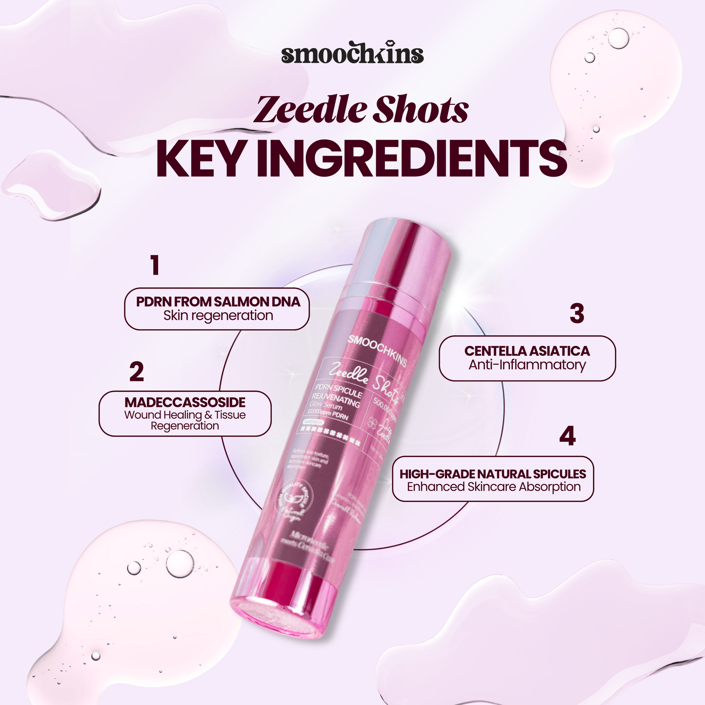 Smoochkins Zeedle Shots PDRN Glow Serum