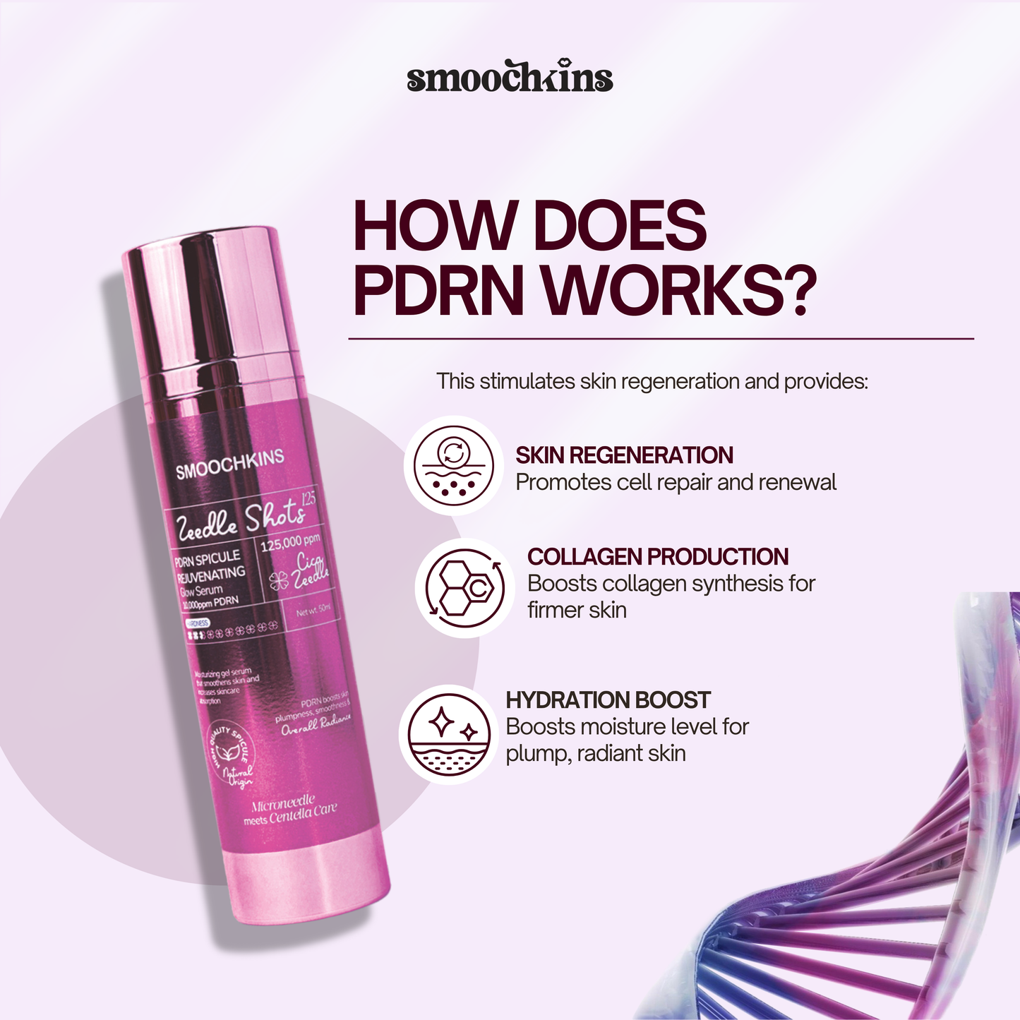 Smoochkins Zeedle Shots PDRN Glow Serum