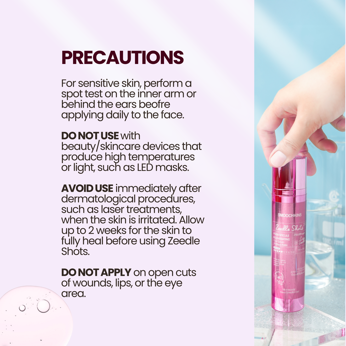 Smoochkins Zeedle Shots PDRN Glow Serum