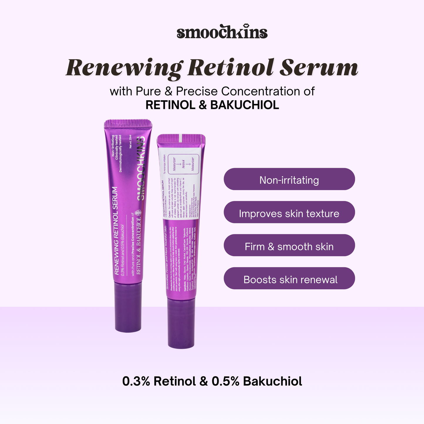 Smoochkins Renewing Retinol Serum