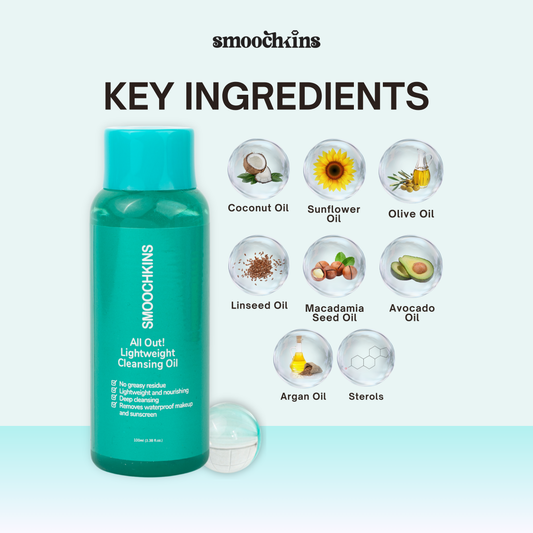 Smoochkins All Out! Lightweight Cleansing Oil