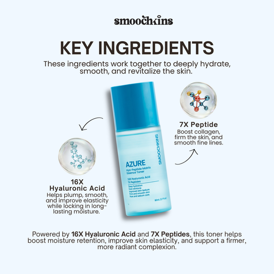 Smoochkins Azure Hya-Peptide Essence Toner