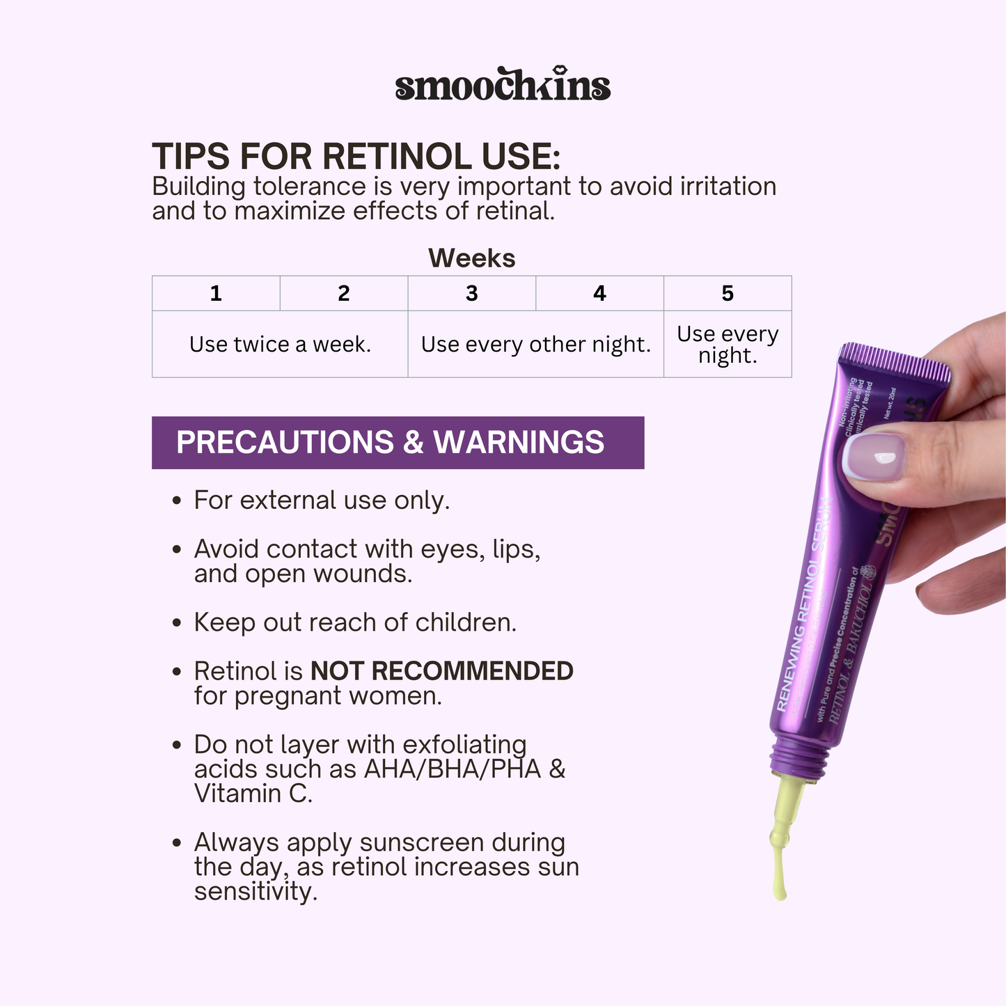 Smoochkins Renewing Retinol Serum
