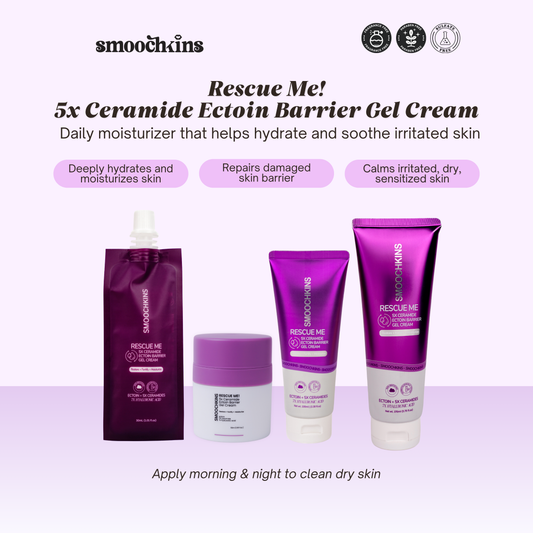 Smoochkins Rescue Me! 5X Ceramide Ectoin Barrier Gel Cream Moisturizer