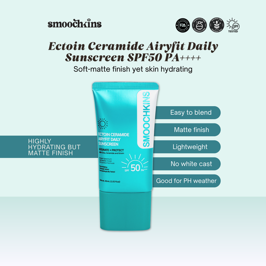 Smoochkins Ectoin Ceramide Airyfit Daily Sunscreen SPF50 PA++++